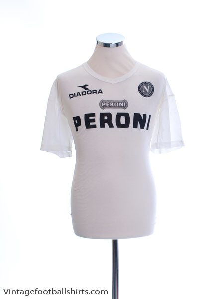 2000-01 Napoli Diadora Training Shirt XXL Training Shirt