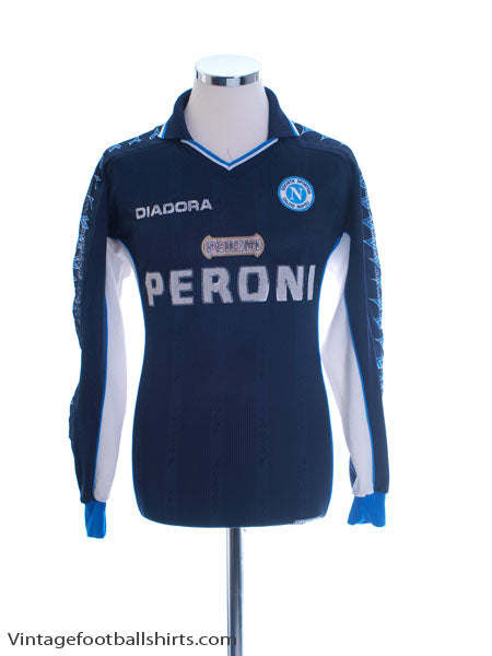 2000-01 Napoli Third Shirt L/S S Football Shirt