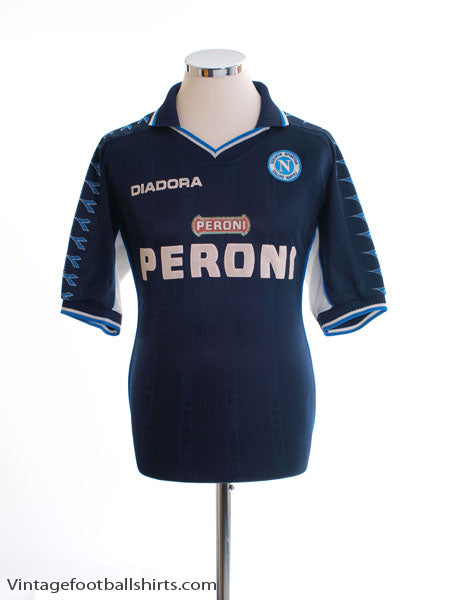 2000-01 Napoli Third Shirt XL Football Shirt