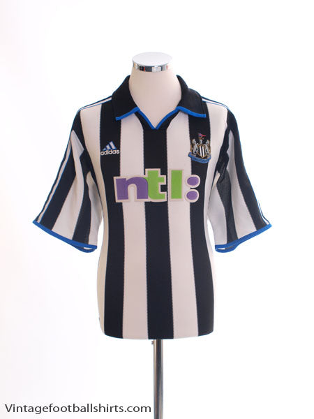 2000-01 Newcastle Home Shirt L Football Shirt