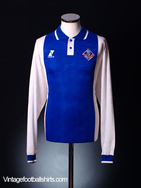 2000-01 Oldham Home Shirt L/S *As new* XL Football Shirt