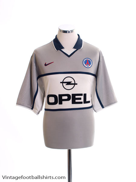 2000-01 Paris Saint-Germain Away Shirt L Football Shirt