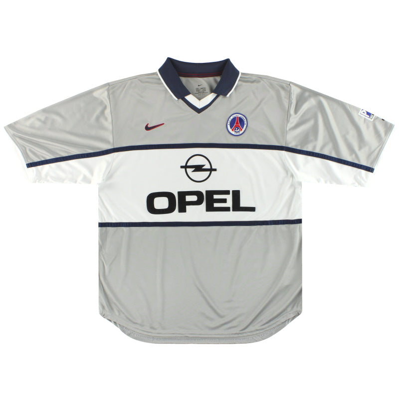 2000-01 Paris Saint-Germain Nike Away Shirt L Football Shirt