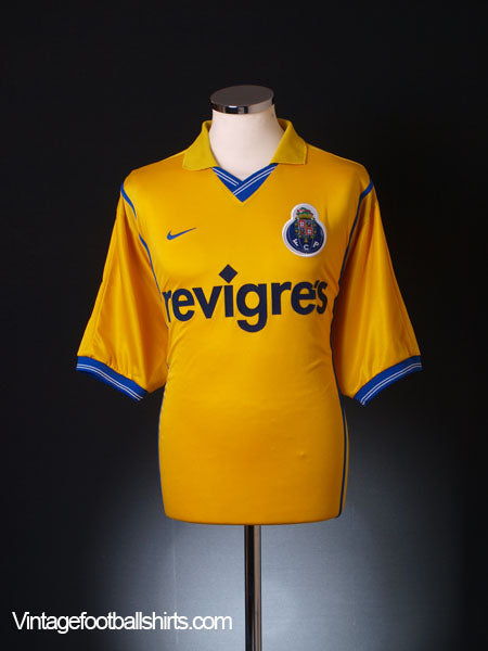 2000-01 Porto Away Shirt L Football Shirt