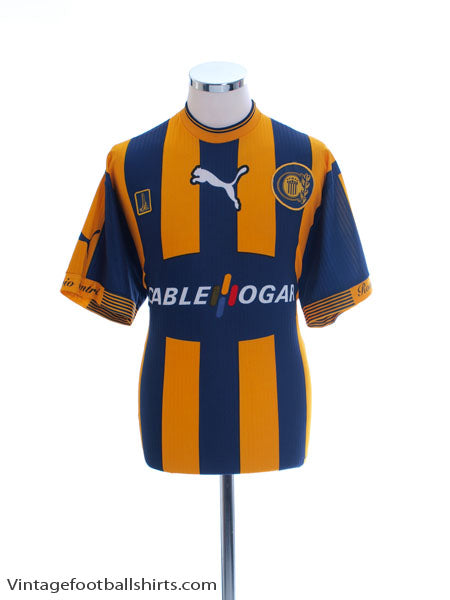 2000-01 Rosario Central Home Shirt #10 XL Football Shirt