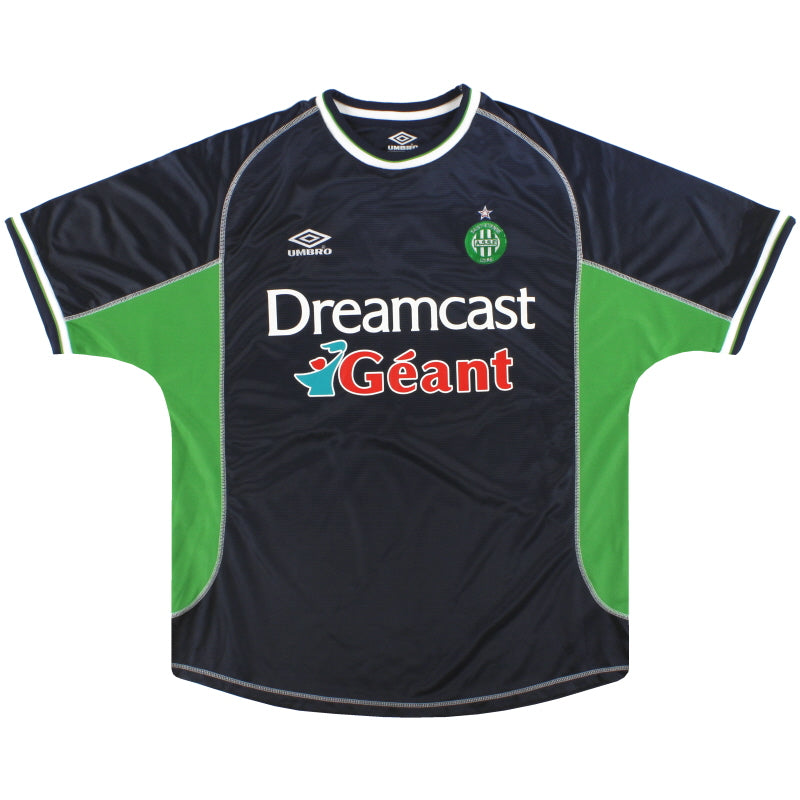 2000-01 Saint Etienne Umbro Away Shirt XL Football Shirt