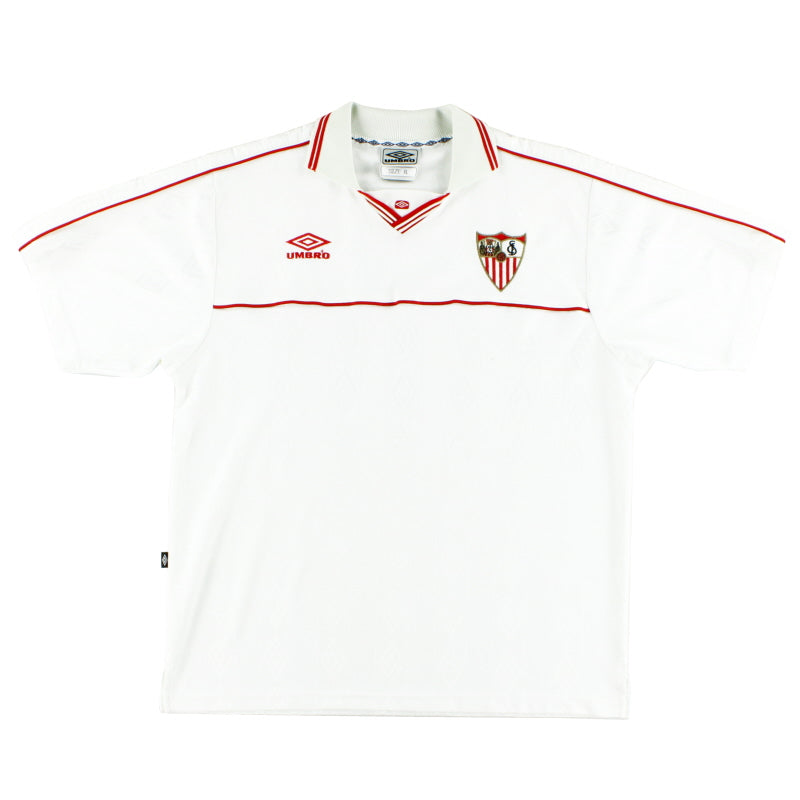 2000-01 Sevilla Home Shirt XL Football Shirt