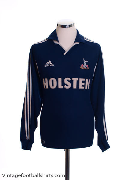 2000-01 Tottenham Away Shirt L/S M Football Shirt