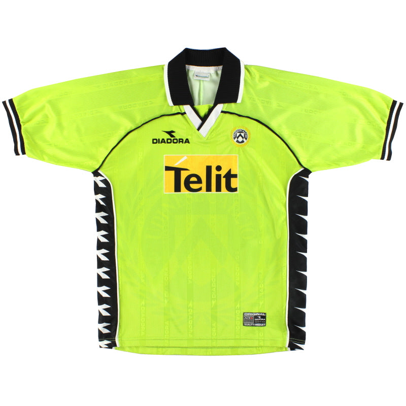 2000-01 Udinese Diadora Fourth Shirt XL Football Shirt