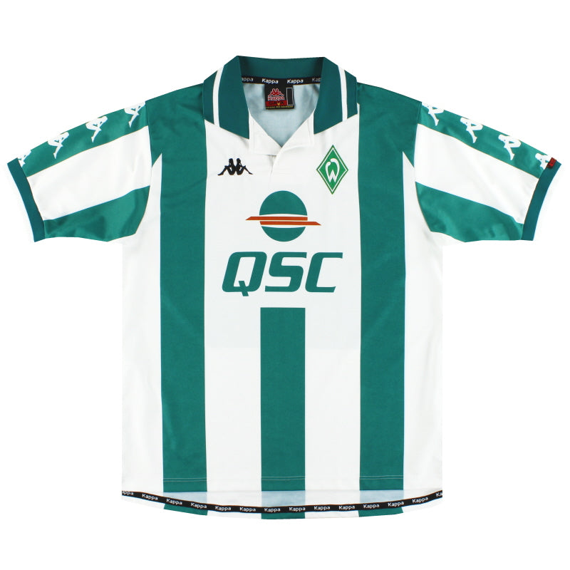 2000-01 Werder Bremen Kappa Home Shirt *Mint* M Football Shirt