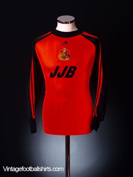 2000-01 Wigan Goalkeeper Shirt M Football Shirt