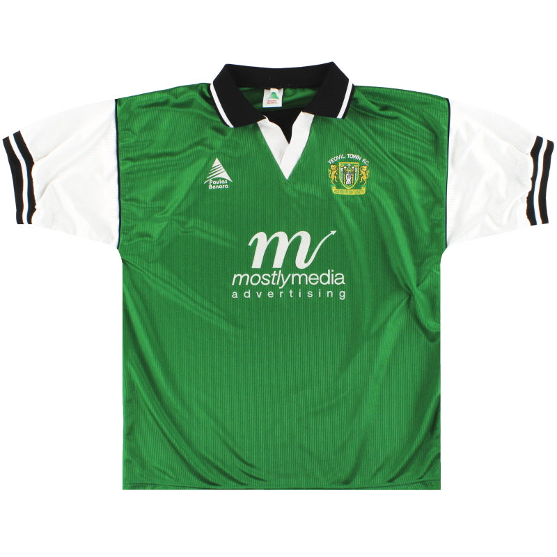 2000-01 Yeovil Town Home Shirt L Football Shirt