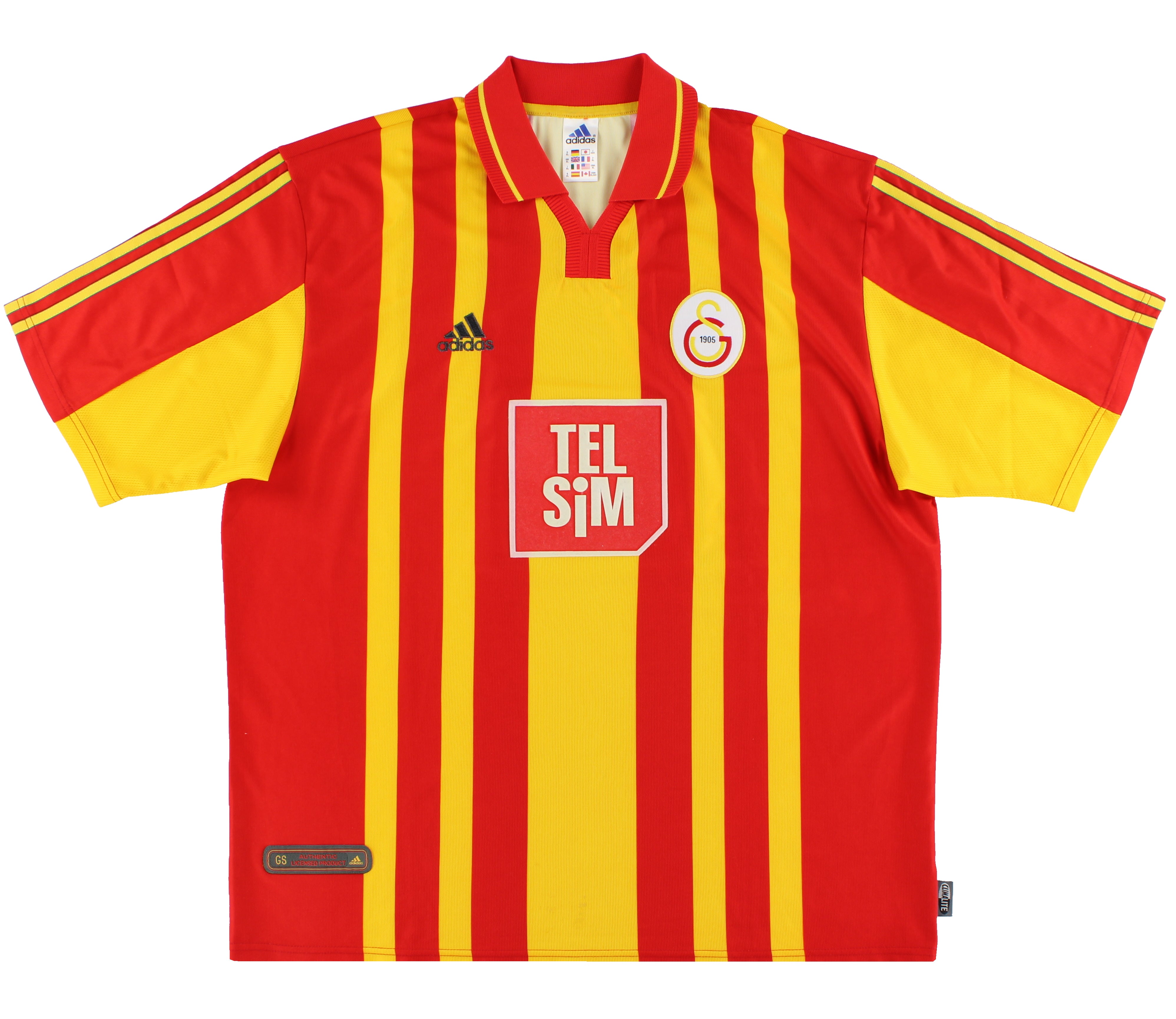 2000-01 Galatasaray adidas Home Shirt *Mint* XL