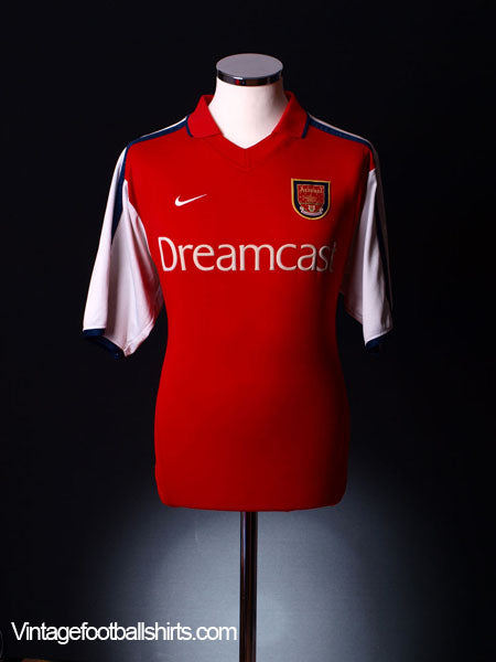2000-02 Arsenal Home Shirt L Football Shirt