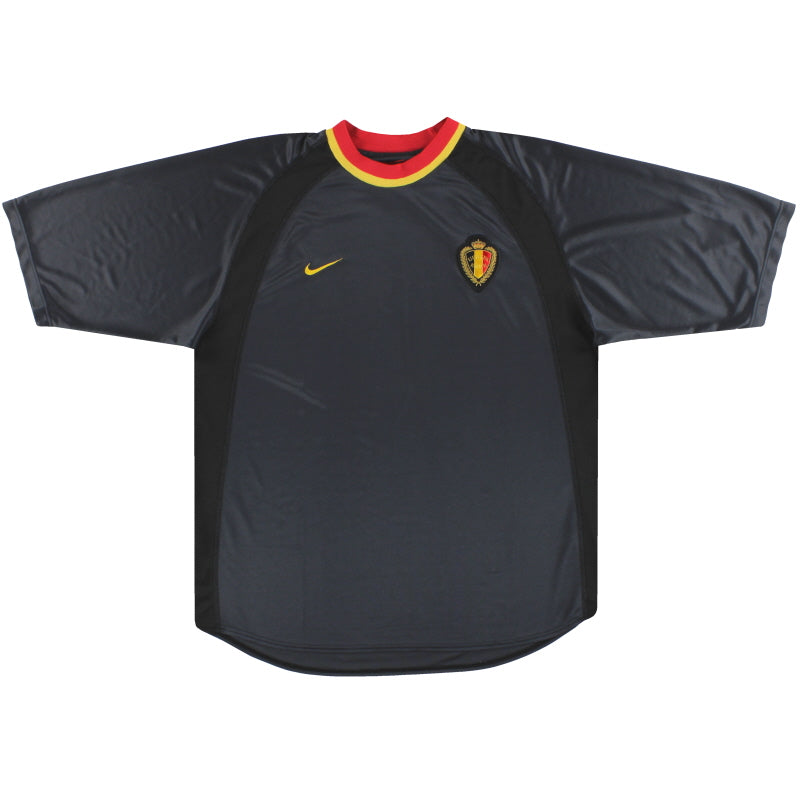 2000-02 Belgium Nike Away Shirt L Football Shirt