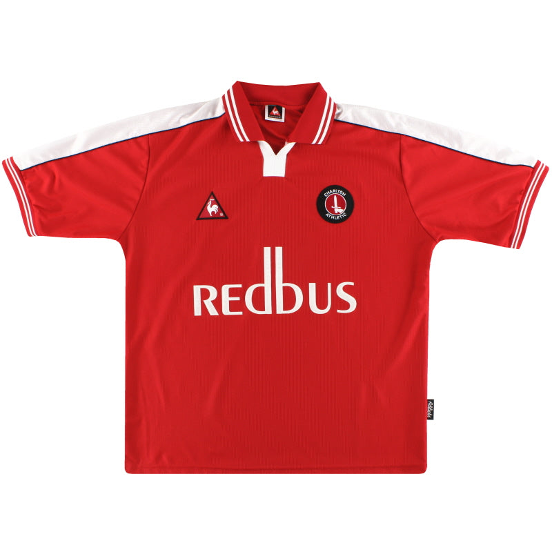2000-02 Charlton Le Coq Sportif Home Shirt L Football Shirt
