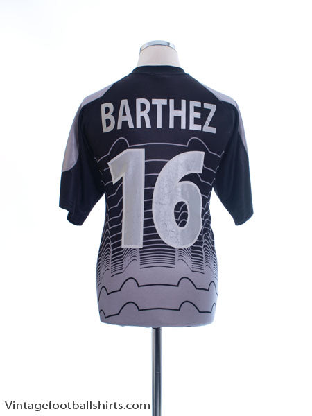 2000-02 France Goalkeeper Shirt Barthez #16 M Football Shirt