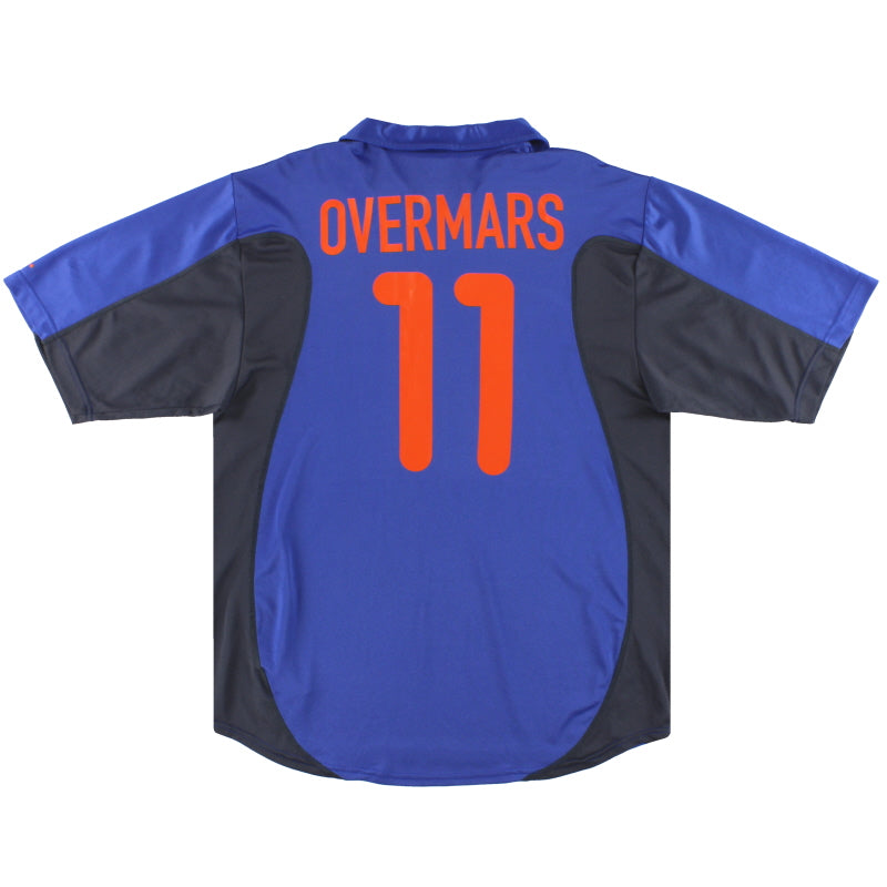 2000-02 Holland Nike Away Shirt Overmars #11 M Football Shirt