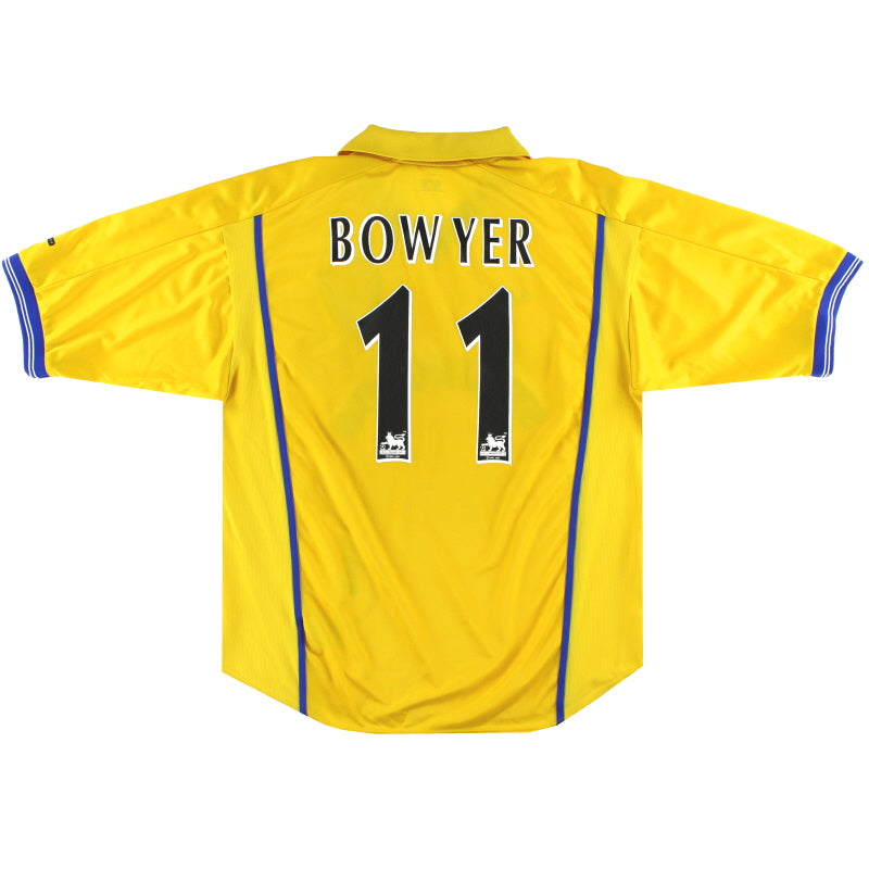 2000-02 Leeds Nike Away Shirt Bowyer #11 L Football Shirt