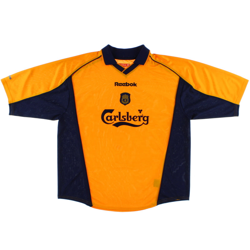 2000-02 Liverpool Away Shirt XL Football Shirt