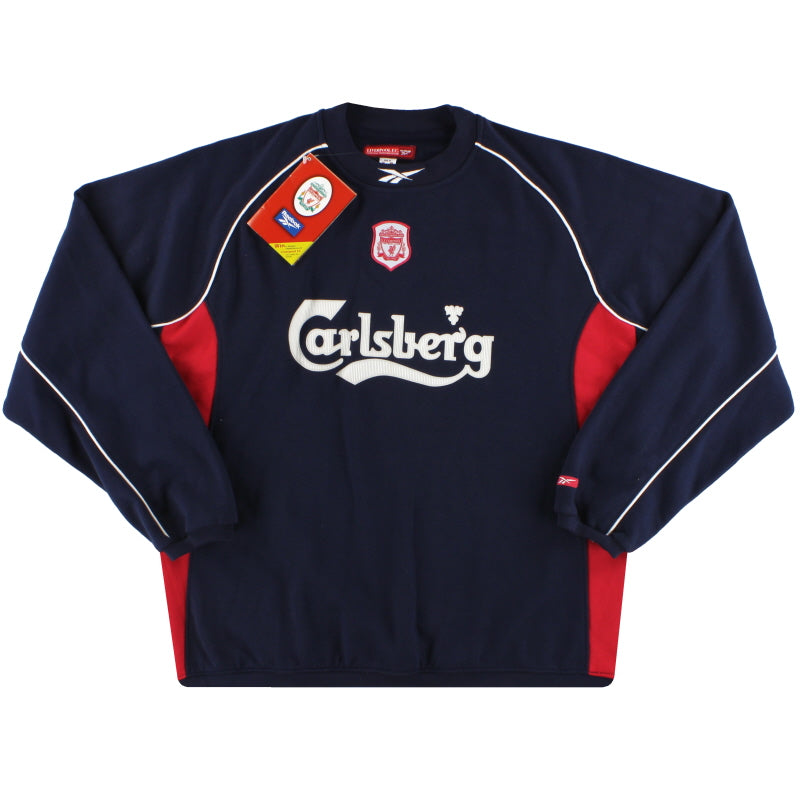 2000-02 Liverpool Reebok Sweatshirt *w/tags* M Sweatshirt