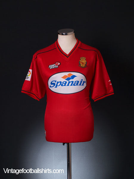 2000-02 Mallorca Home Shirt L Football Shirt