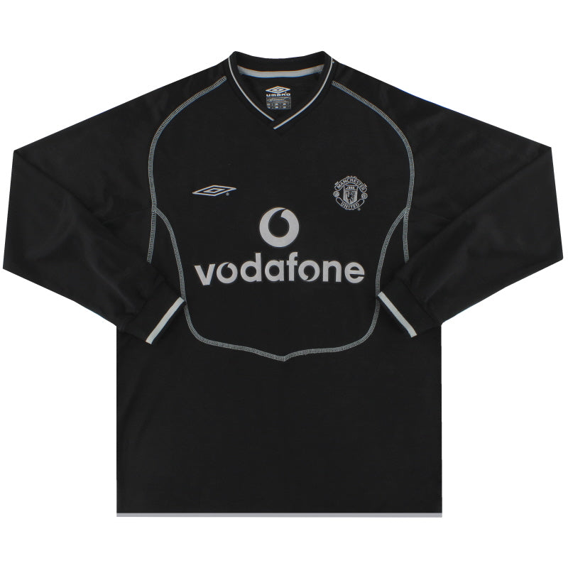 2000-02 Manchester United Umbro Goalkeeper Shirt XXL Football Shirt