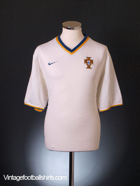 2000-02 Portugal Away Shirt L Football Shirt