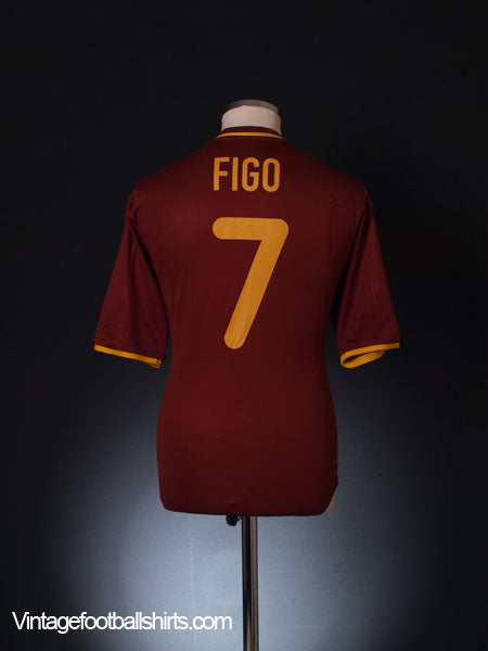 2000-02 Portugal Home Shirt Figo #7 M Football Shirt