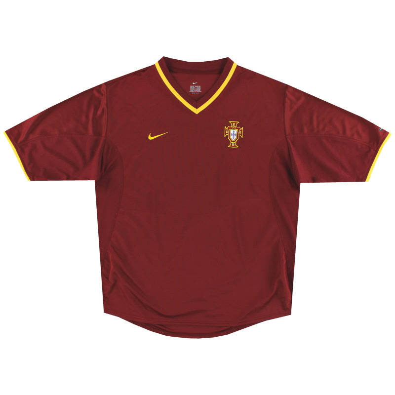2000-02 Portugal Nike Home Shirt L Football Shirt