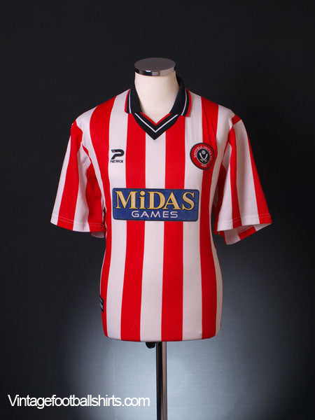 2000-02 Sheffield United Home Shirt M Football Shirt