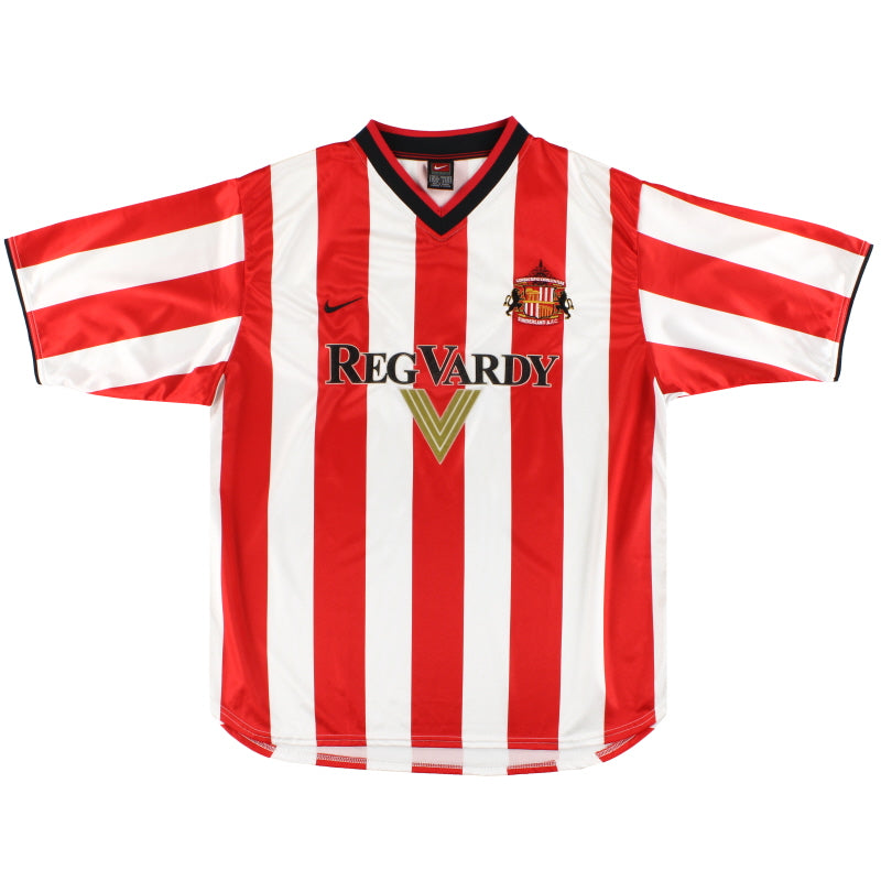 2000-02 Sunderland Nike Home Shirt *Mint* XL Football Shirt