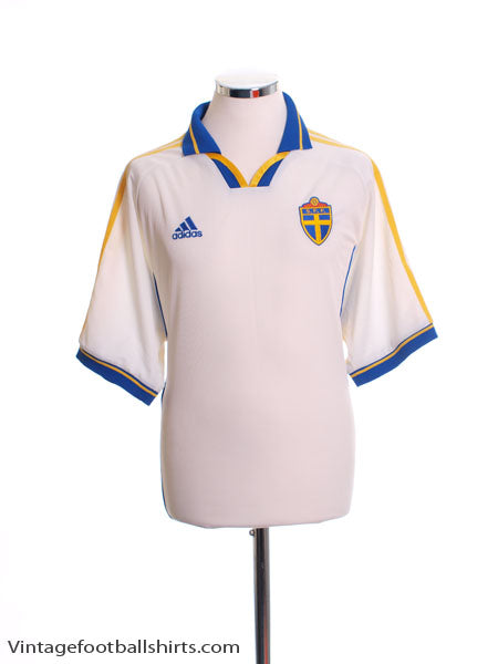 2000-02 Sweden Away Shirt XL Football Shirt