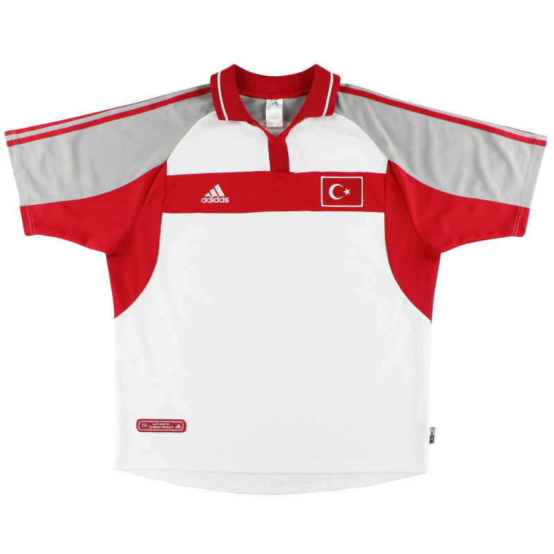 2000-02 Turkey adidas Away Shirt XL Football Shirt