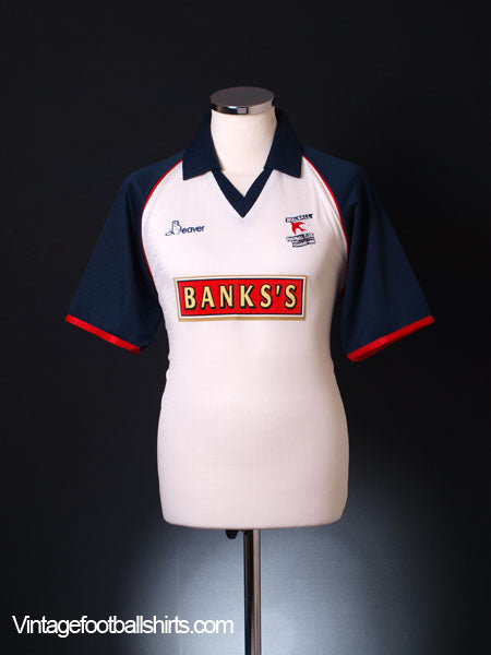 2000-02 Walsall Away Shirt S Football Shirt