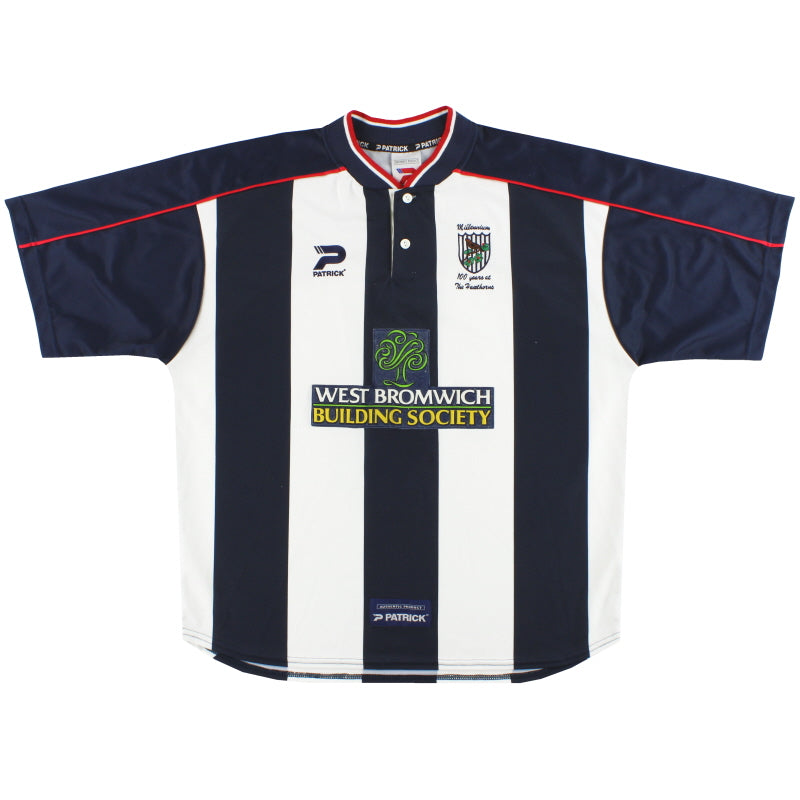 2000-02 West Brom Patrick Home Shirt XL Football Shirt