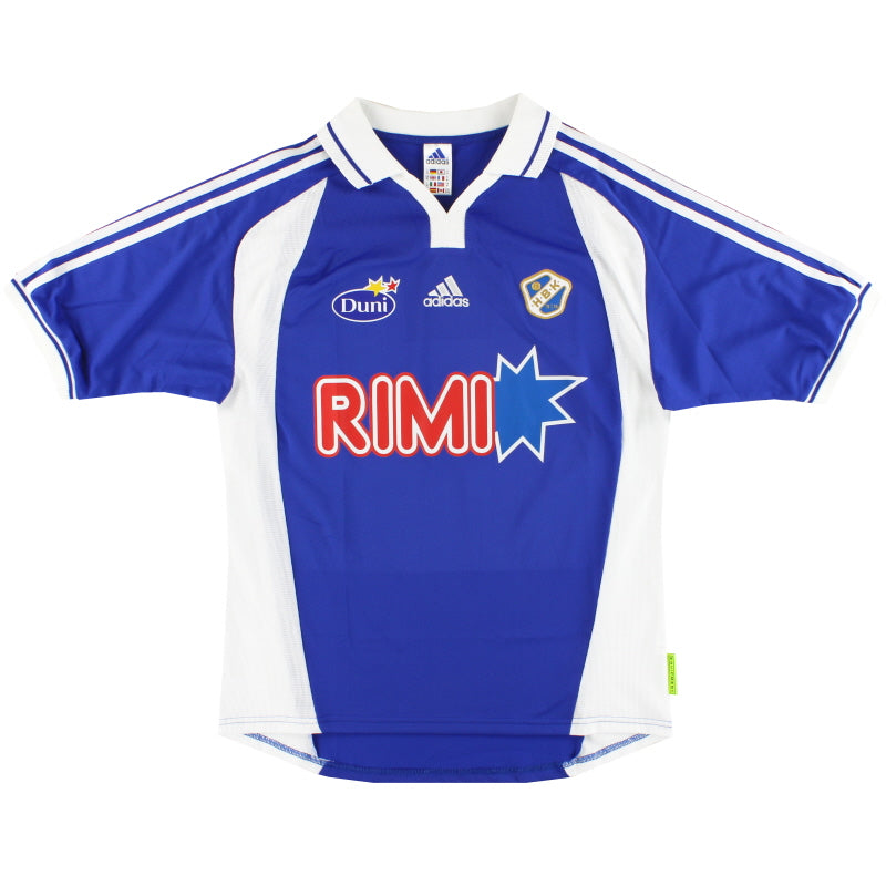 2000 Halmstads BK adidas Player Issue Home Shirt *As New* M Football Shirt