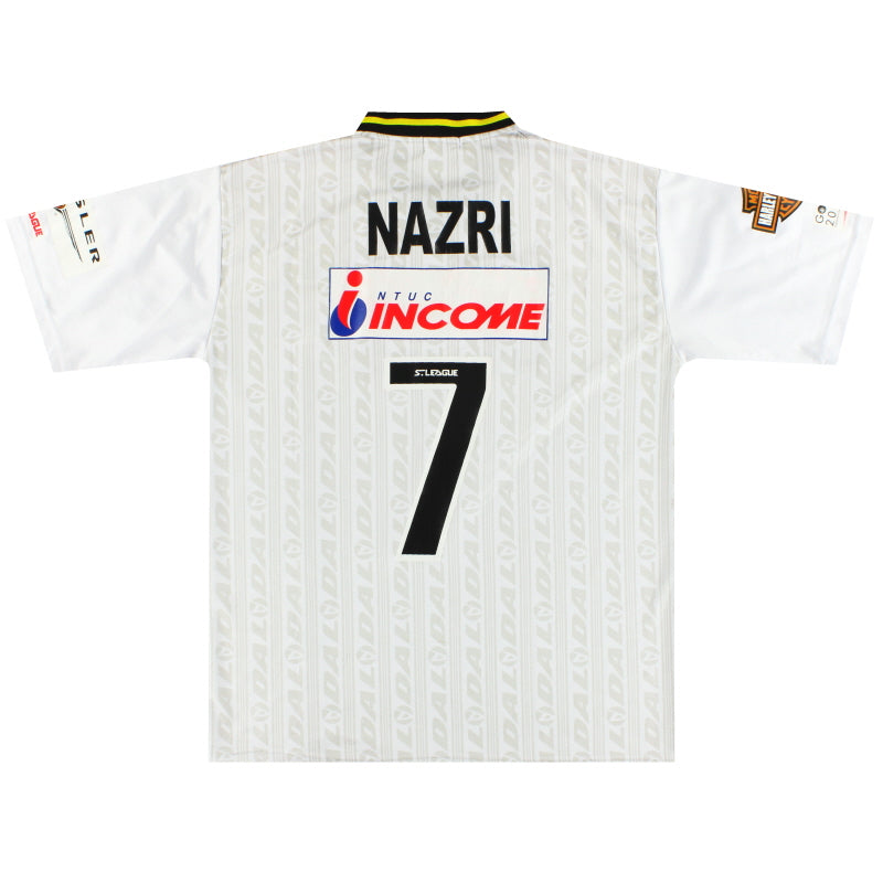 2000 Tampines Rovers Match Issue Away Shirt Nazri #7 XL Football Shirt