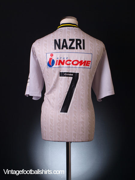 2000 Tampines Rovers Match Issue Away Shirt Nazri #7 XL Football Shirt