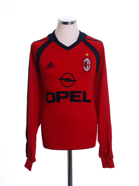 2001-02 AC Milan Third Shirt L/S XL Football Shirt