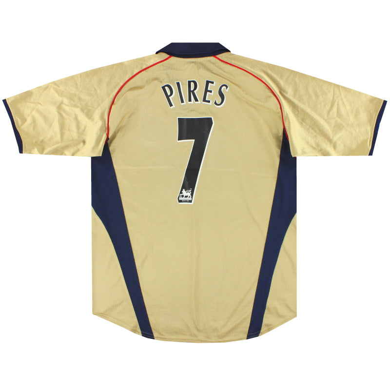 2001-02 Arsenal Nike Away Shirt Pires #7 *Mint* XL Football Shirt