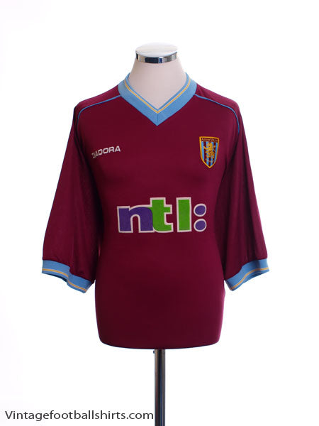 2001-02 Aston Villa Home Shirt XXXXL Football Shirt
