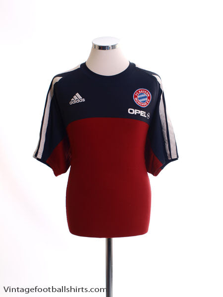 2001-02 Bayern Munich Training Shirt L Training Shirt