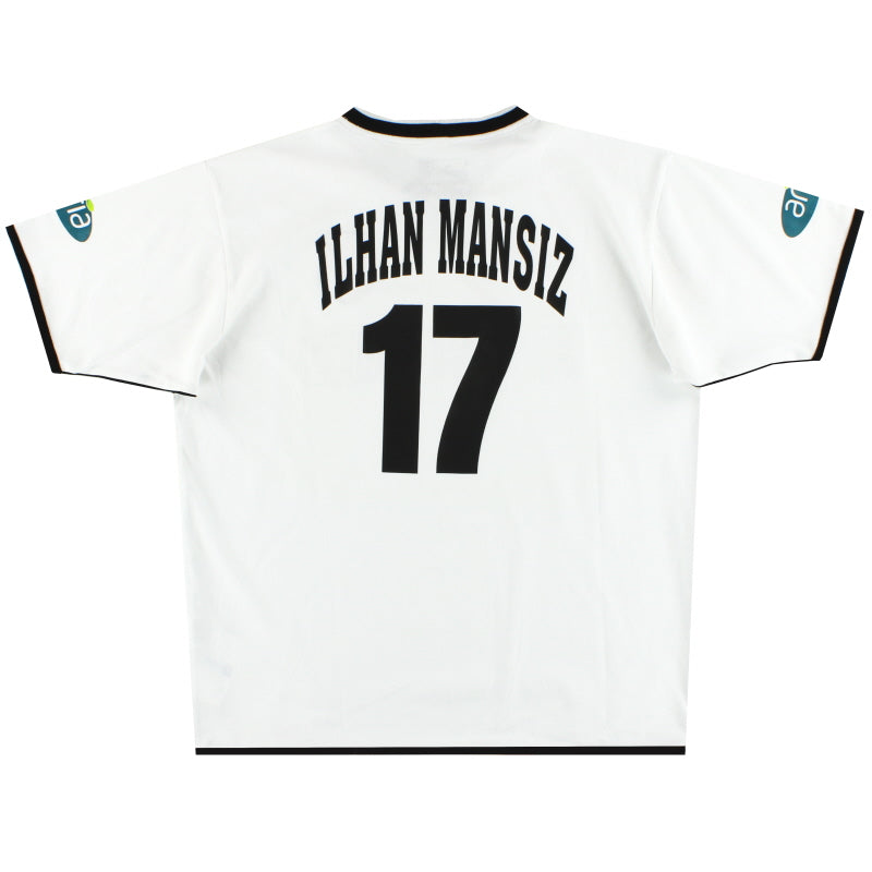 2001-02 Besiktas Puma Home Shirt Ilhan Mansiz #17 L Football Shirt