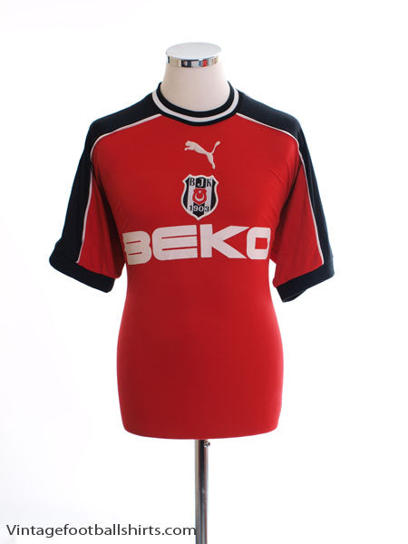 2001-02 Besiktas Third Shirt M Football Shirt