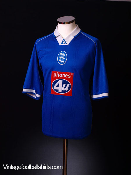 2001-02 Birmingham Home Shirt *Mint* L Football Shirt