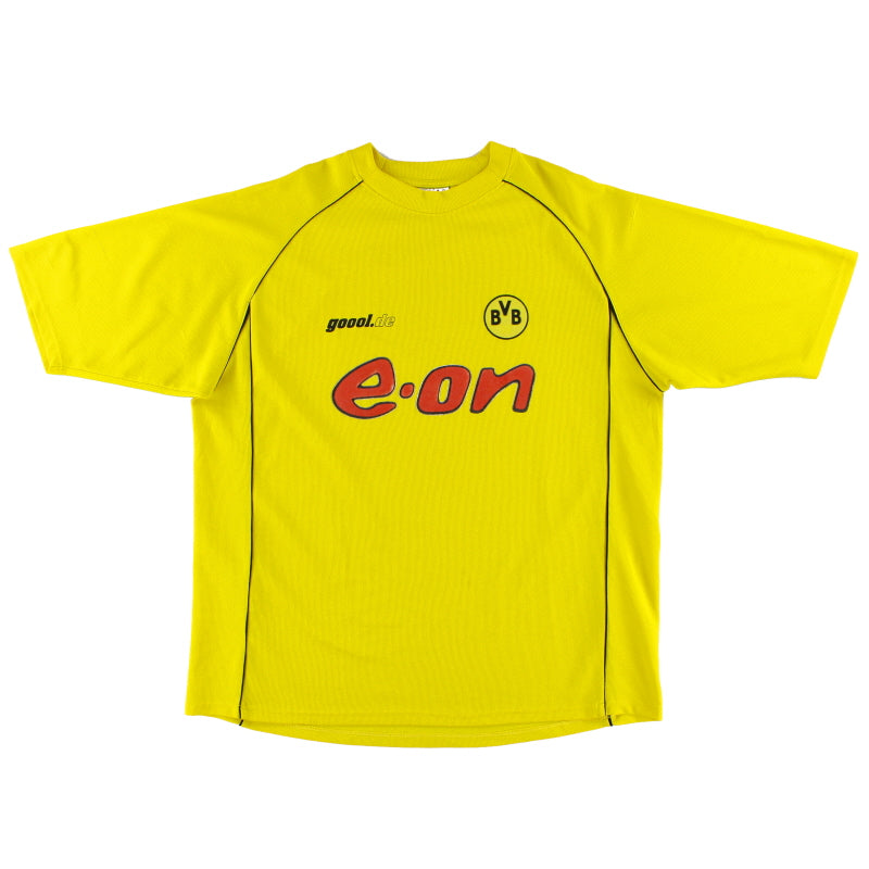 2001-02 Borussia Dortmund European Home Shirt XL Football Shirt