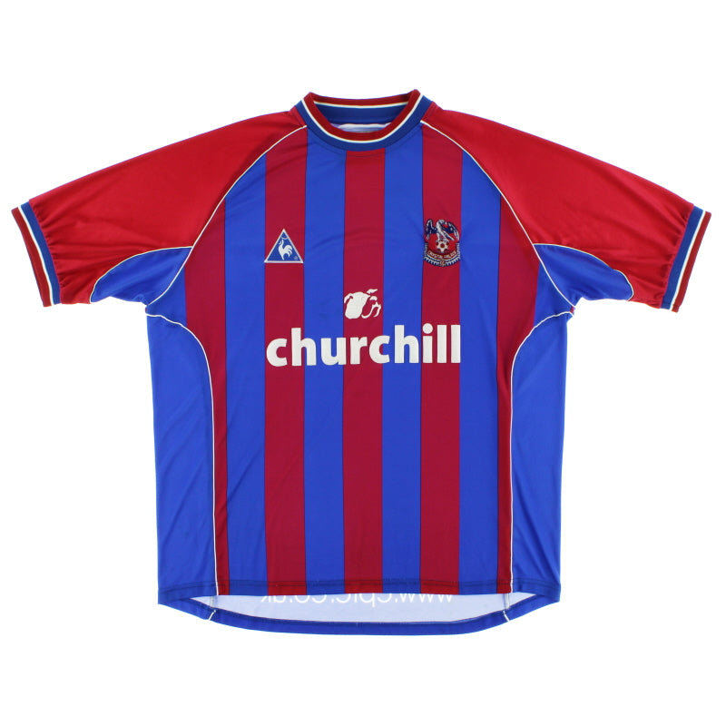 2001-02 Crystal Palace Home Shirt XL Football Shirt