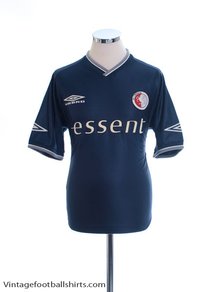 2001-02 FC Twente Away Shirt M Football Shirt