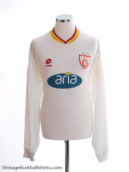 2001-02 Galatasaray Away Shirt L/S XL Football Shirt